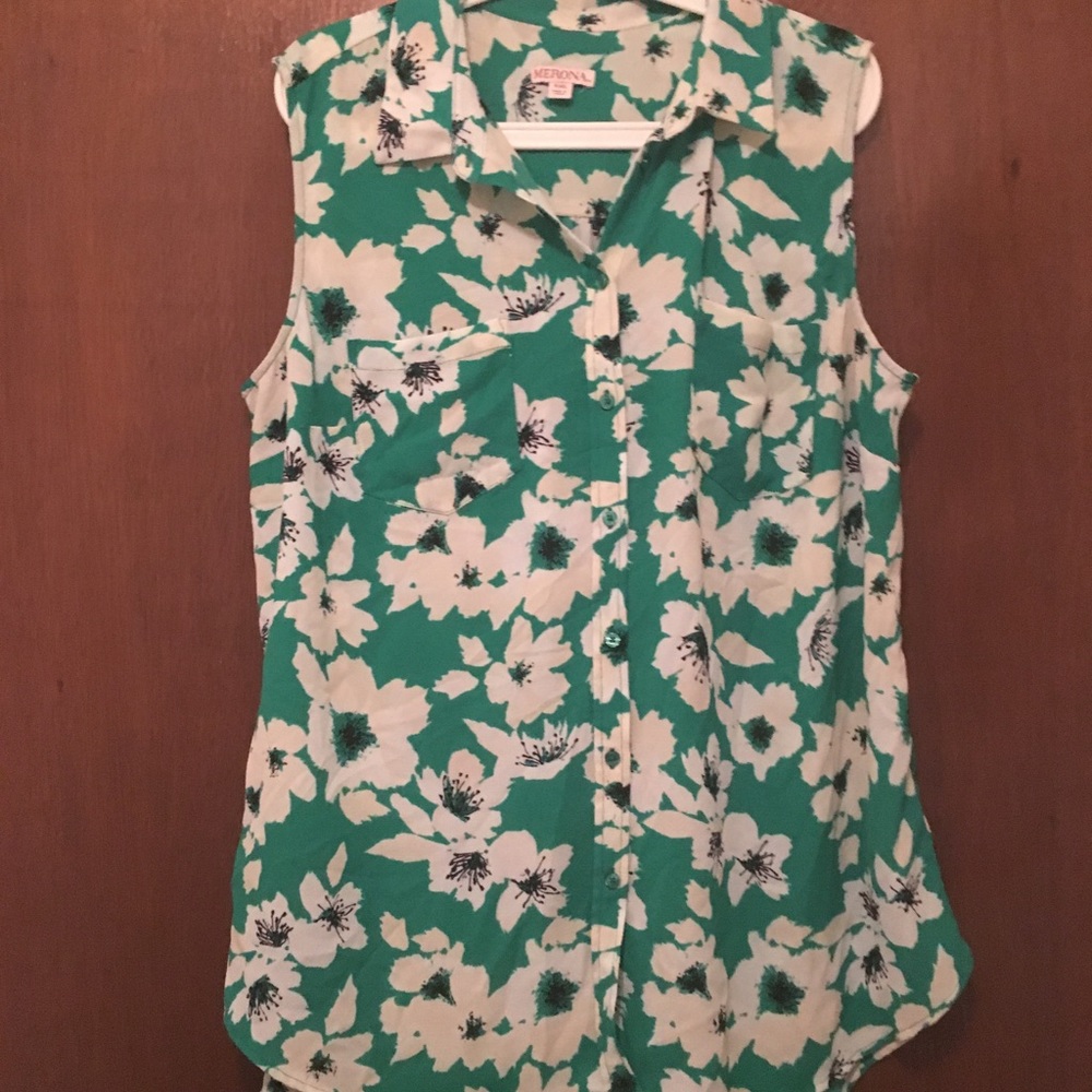 Merona Sleeveless Tunic - XXL